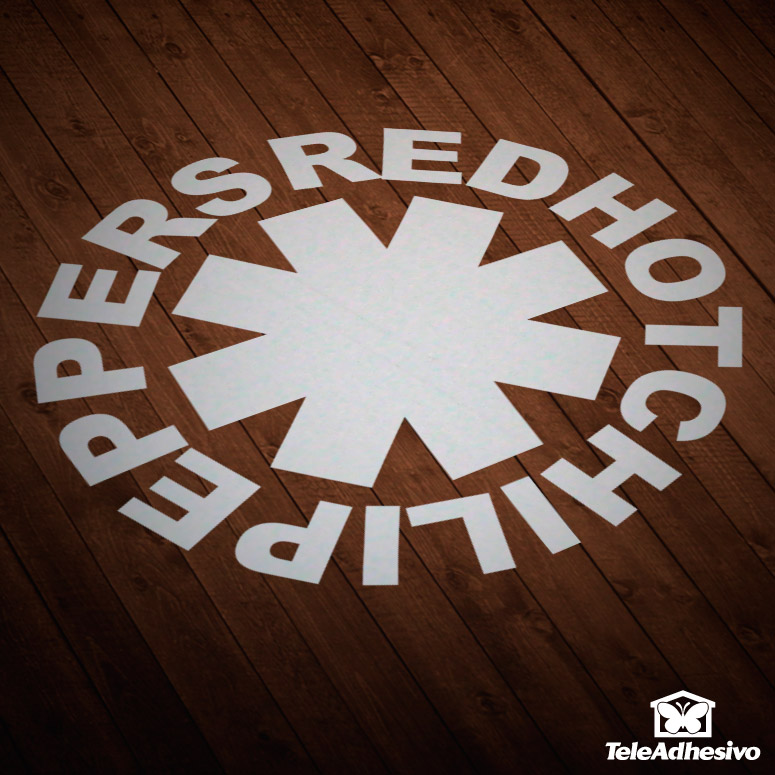Pegatina grupo música Red Hot Chili Peppers