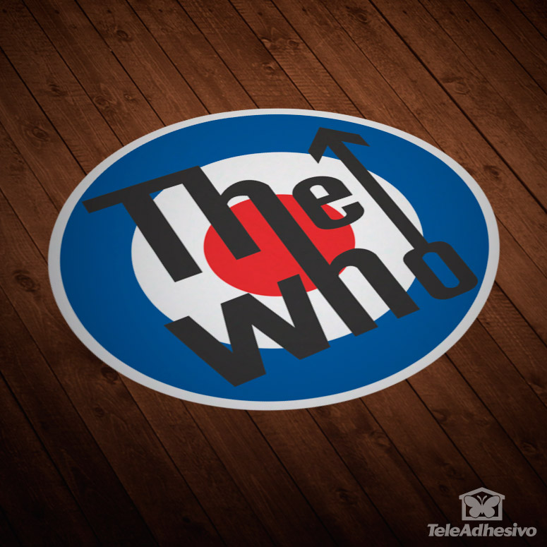 Pegatinas de grupos musicales The Who